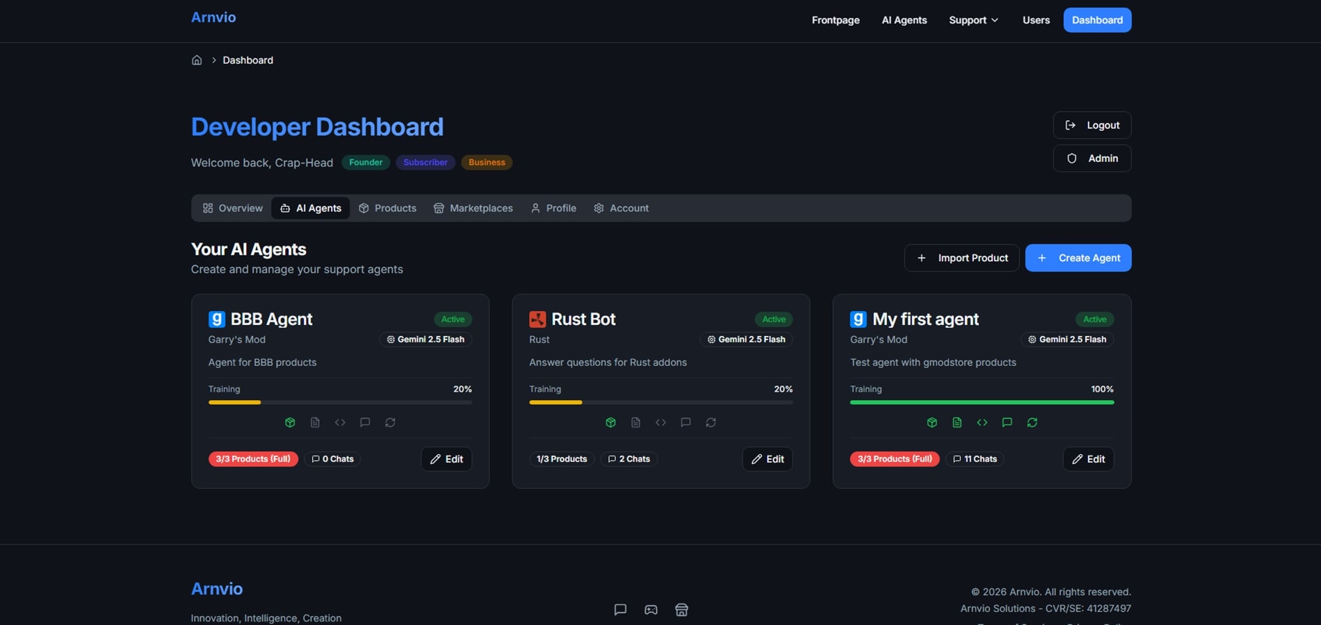 AI Agents Management